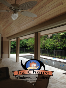 Custom Install Roll Down Shutters